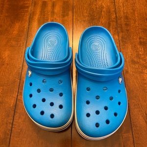 Blue Crocs